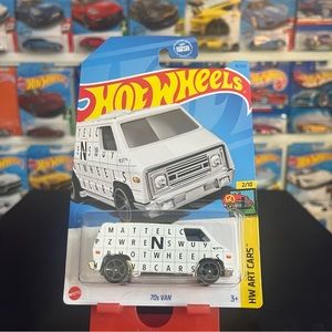 Hot Wheels 70's Van - 2022 HW Art Cars